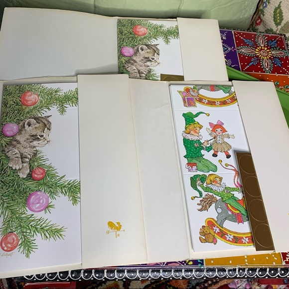 70s Christmas Notecards - Picture 2 of 11